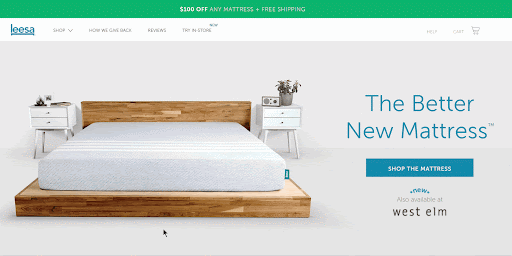 Lessa Mattress popup