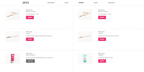 ipsy box subscription beauty referral program cosmetics beauty shopify referral examples referralcandy