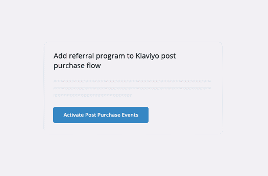 klaviyo-referralcandy-post-purchase-flow