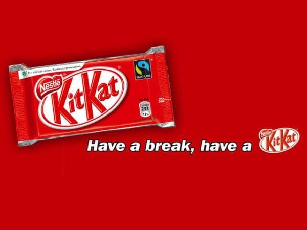 Kit Kat Break slogan Triggers Contagious Jonah Berger ReferralCandy