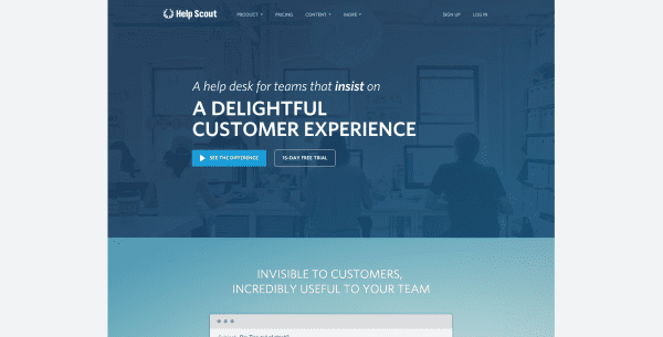 Helpscout homepage Practical Value Contagious Jonah Berger ReferralCandy