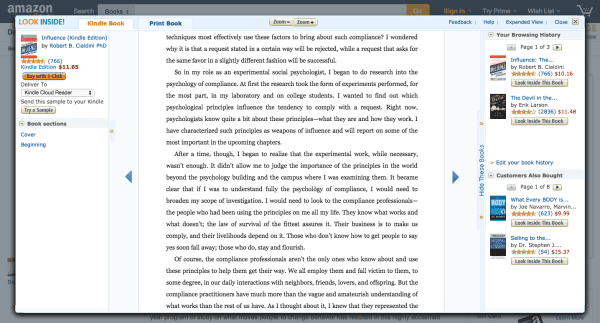 Amazon Kindle Free Samples examples of Reciprocity ReferralCandy