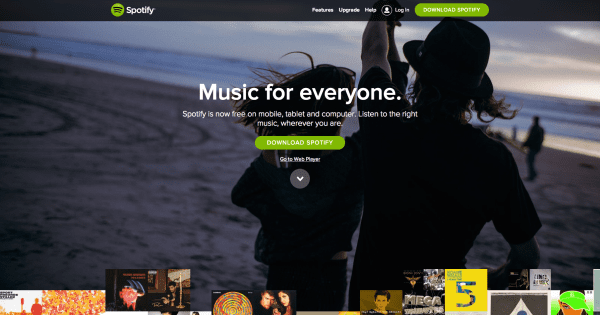 Spotify Premium reciprocity marketing examples free trial