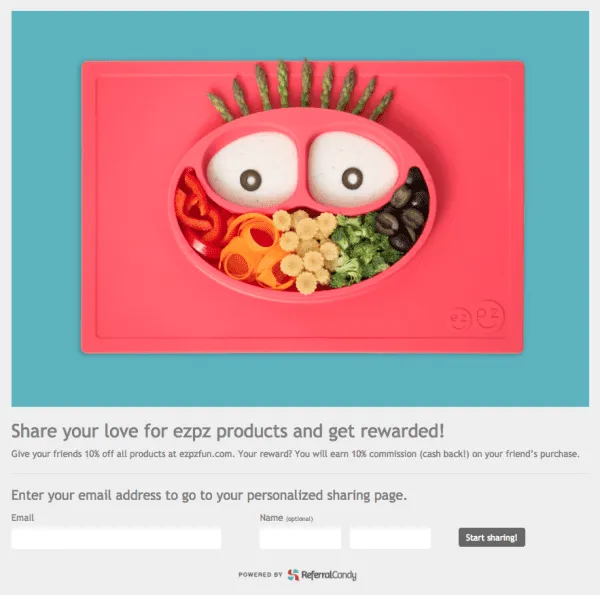 BigCommerce referral programs: EZPZ