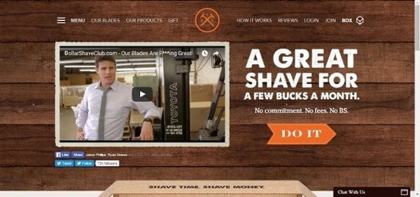 dollar shave