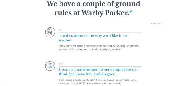 warby parker marketing