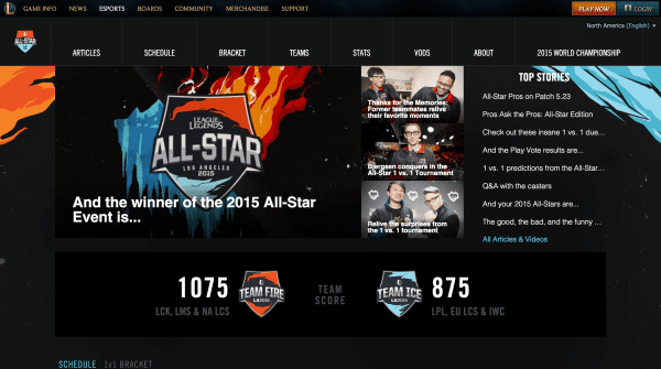 league of legends all stars 2015