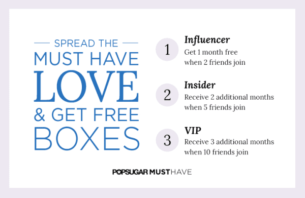 Popsugar referral program