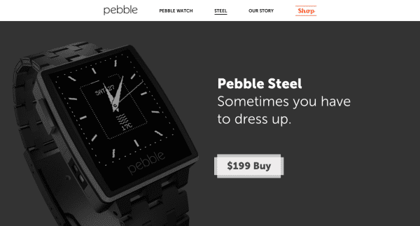 Pebble Steel Authority ReferralCandy