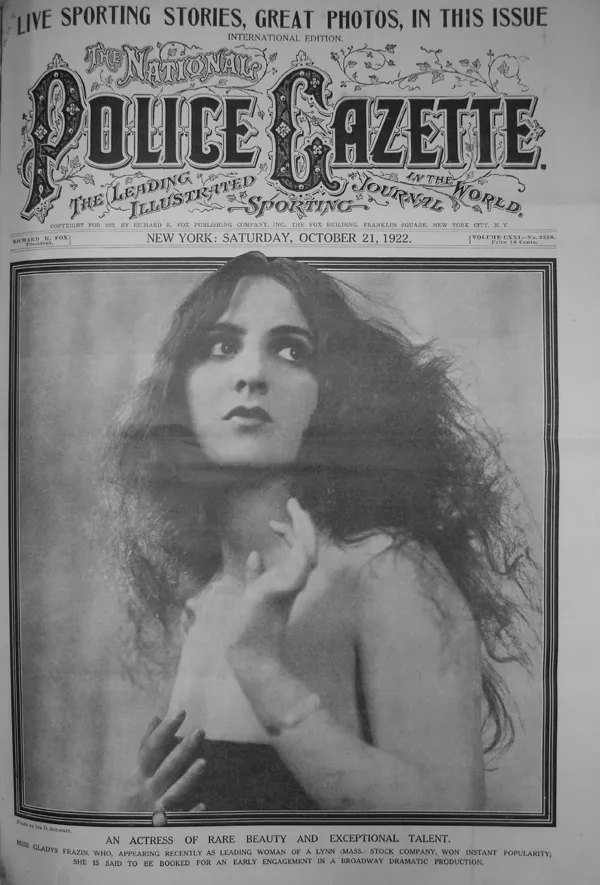 national police gazette 1922