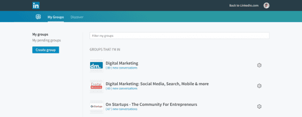linkedin profile