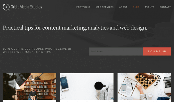 orbit media best marketing blogs content marketing blogging andy crestodina