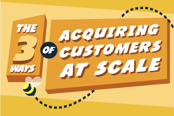 How To Acquire Customers At Scale, In 3 Steps [Infographic]