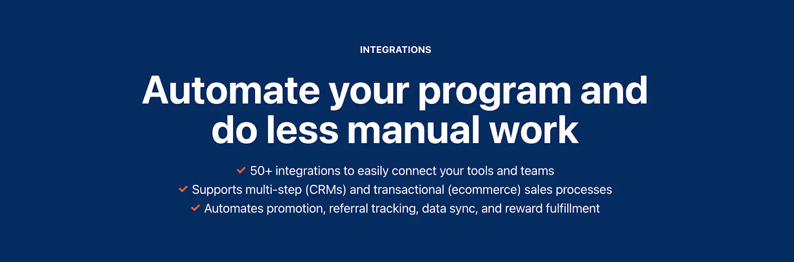 Integrations of ReferralRock