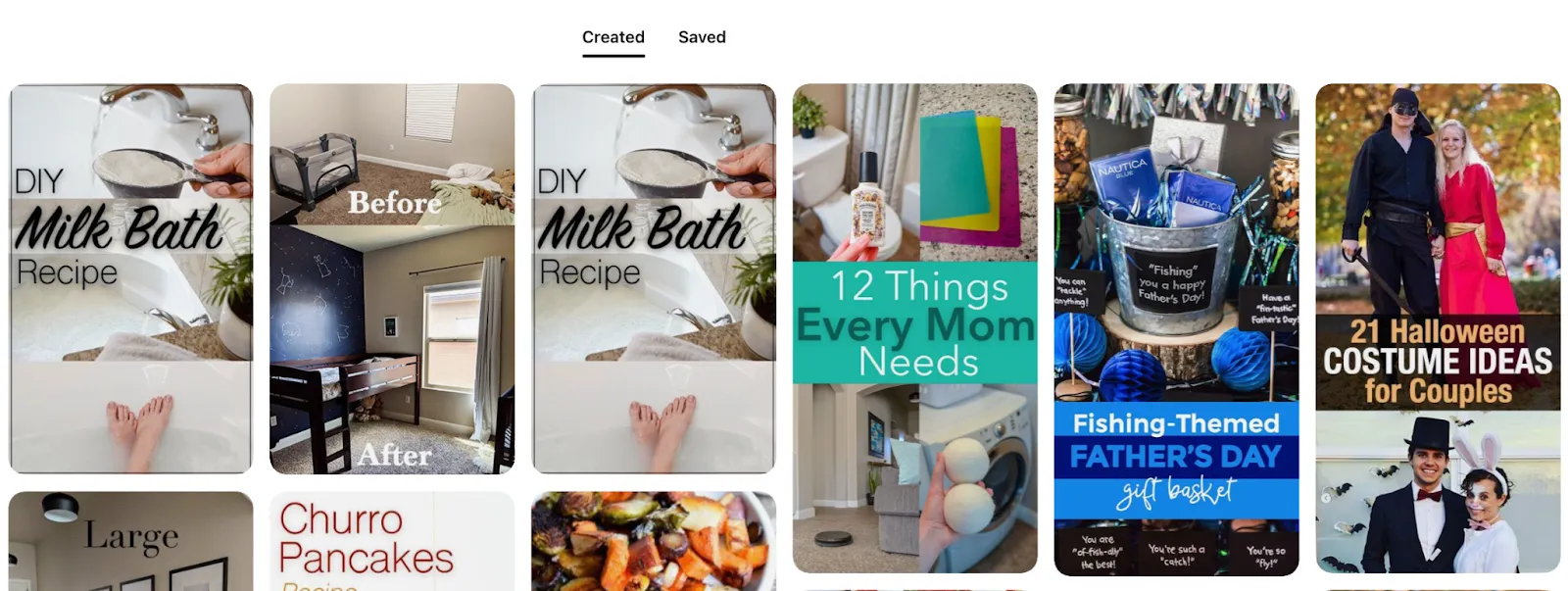 Pinterest create
