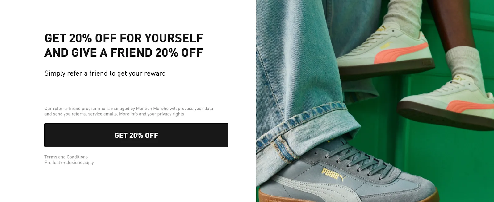 Puma referral program