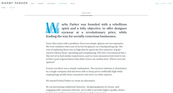 Warby Parker article