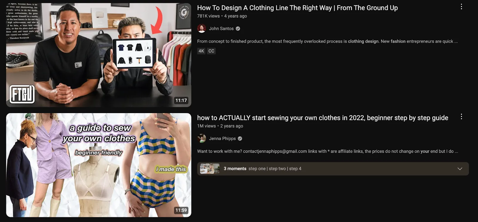Youtube search