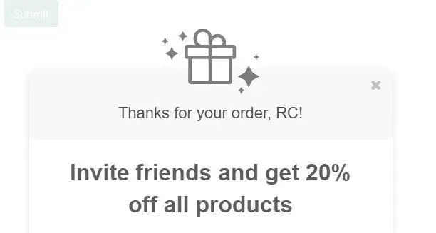 Referral form example