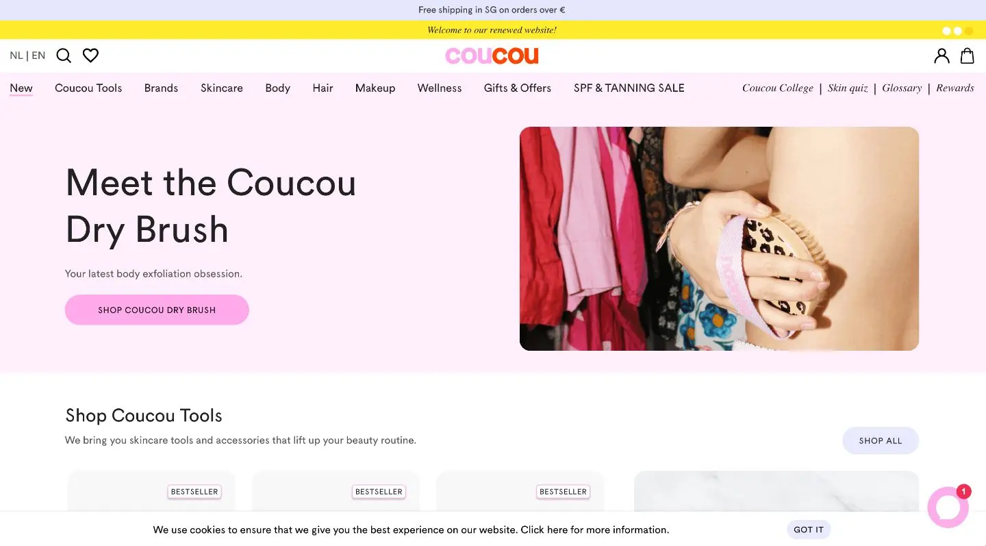The Coucou Club home pg