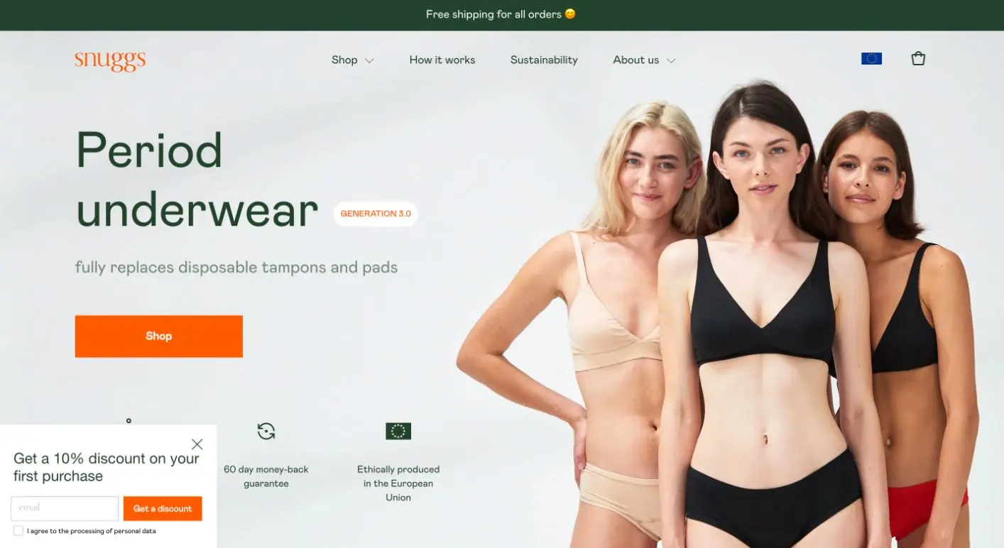 Snuggs home page