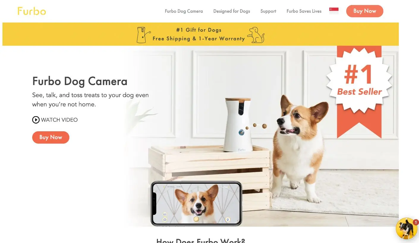 Furbo home page