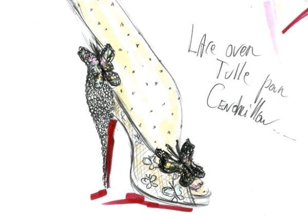 louboutin-cinderella-sketch