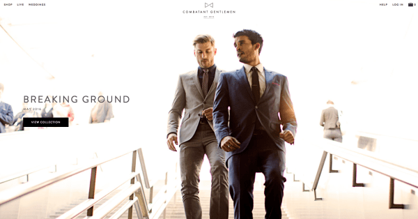 combatant-gentlemen-menswear-ecommerce-site