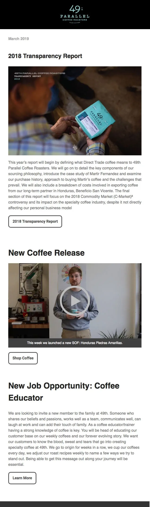 ecommerce slow months - nonsales content coffee -- referralcandy jilt guestpost