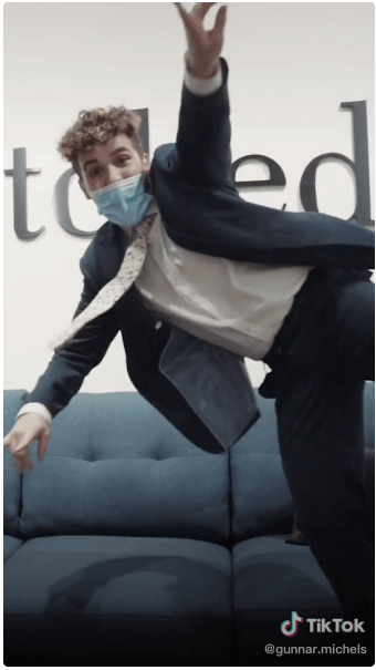 Suit Shop influencer example