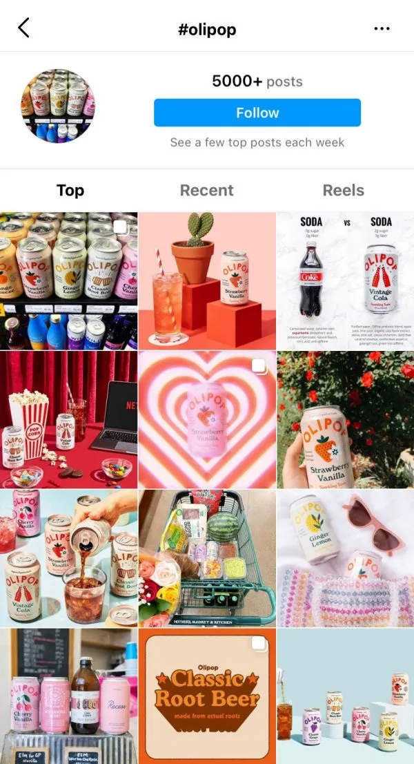 Olipop Screenshot