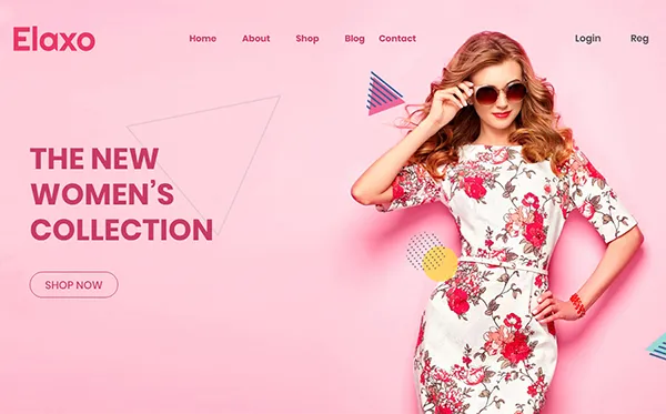 ecommerce templates referralcandy - Elaxo - Fashion WooCommerce Theme
