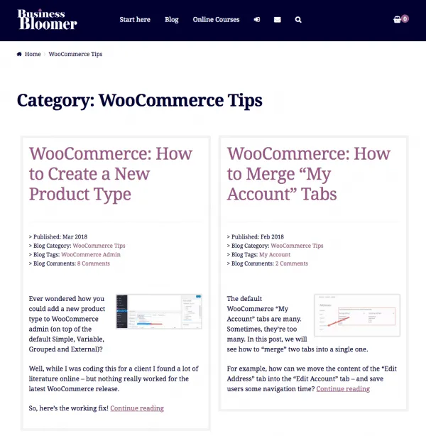 best woocommerce blog business bloomer rodolfo melogli