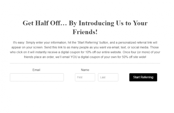 One Two Cosmetics Referral Program