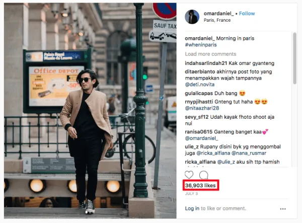how to find influencers - identify influencers with many comments and engagement