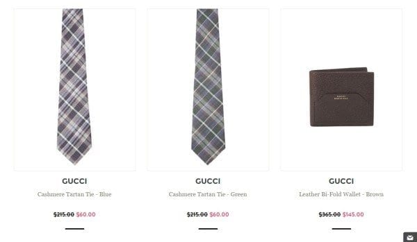 Amuze Gucci ties