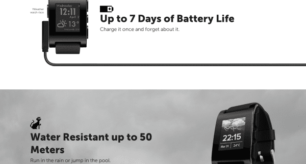 Pebble features Credibility ReferralCandy