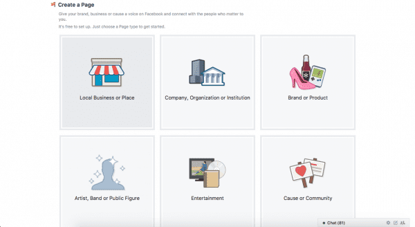facebook page niche
