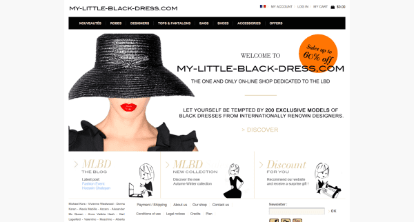 My Little Black Dress Simple ReferralCandy