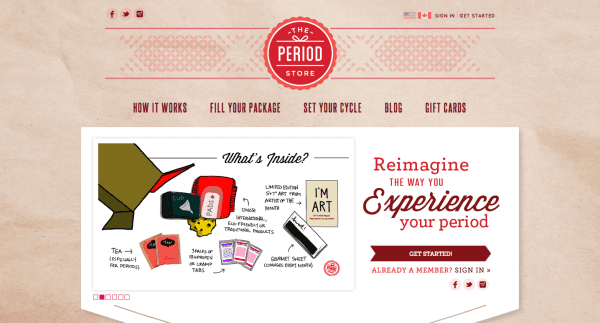 The Period Store Simple ReferralCandy