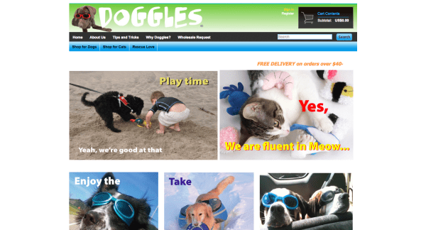 Doggles Simple ReferralCandy