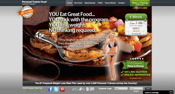 Personal Trainer Food Simple ReferralCandy