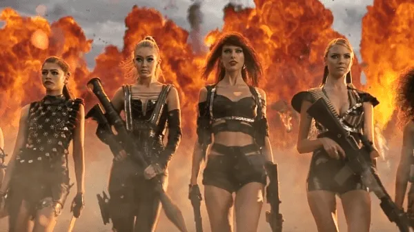 Taylor Swift Bad Blood Celebrities Collaboration