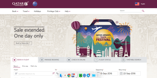 qatar-airways-website