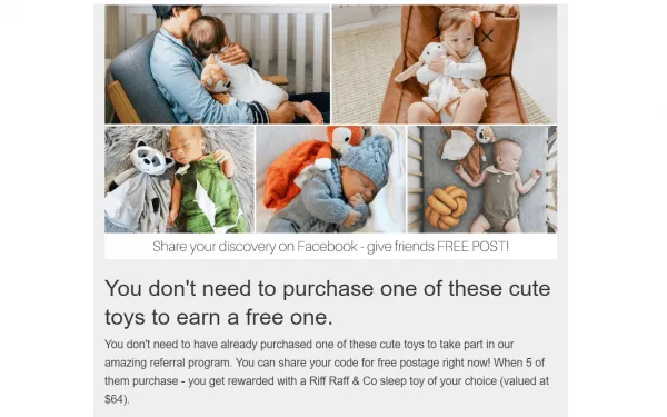 Riff Raff & Co Referral Program