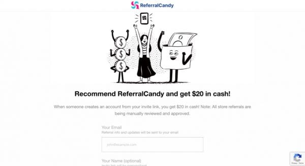 ReferralCandy's affiliate program