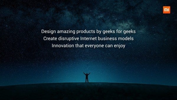 xiaomi advert campaign