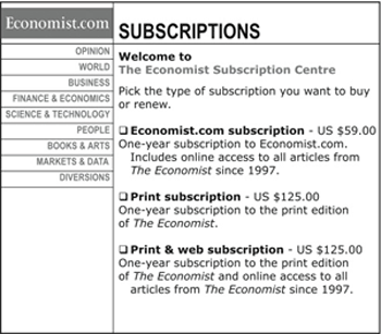 The Economist subscription Dan Ariely