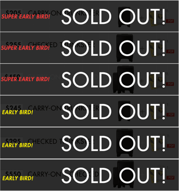 trunkster sold out