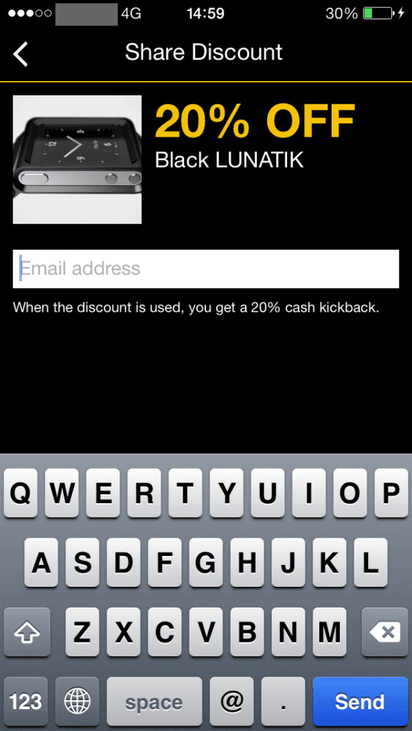 Lunatik Rewards app 3